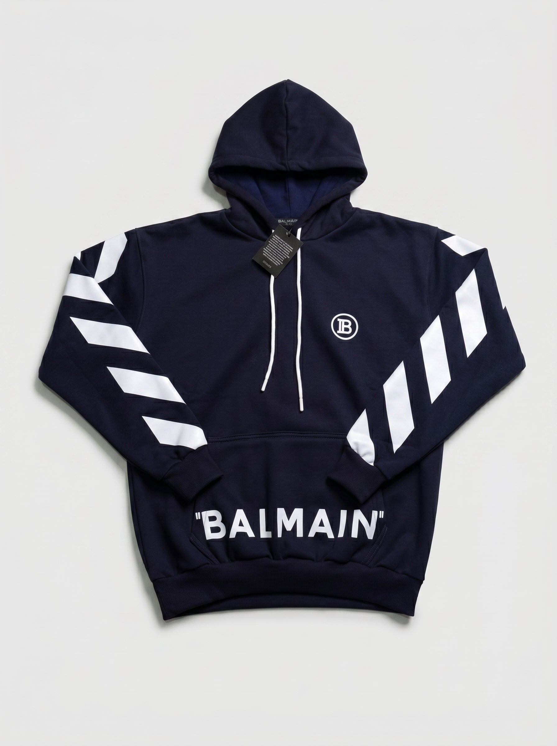 Moletom "BALMAIN" Azul Marinho Limited