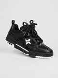 Tênis LV Skate Preto e Branco