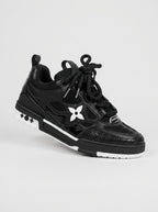 Tênis LV Skate Preto e Branco