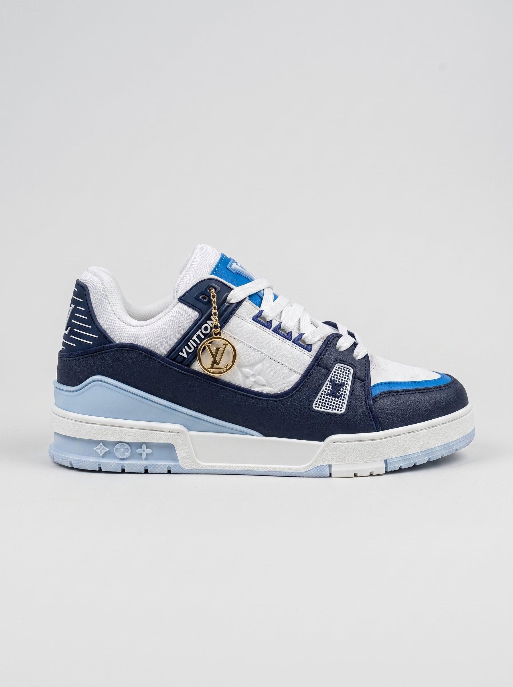 Tênis "LV" Trainer Azul Marinho