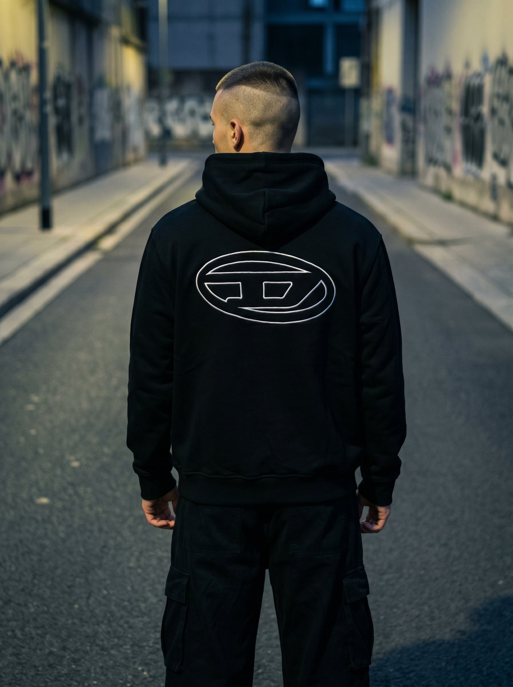 Moletom "Diesel" Preto