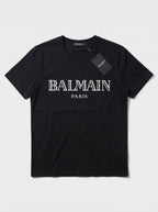 Camiseta "Balmain Paris" Cromada