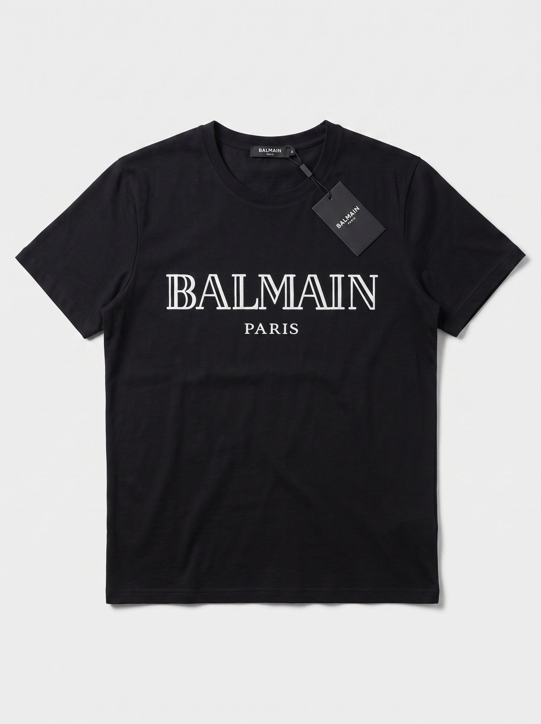 Camiseta "Balmain Paris" Cromada