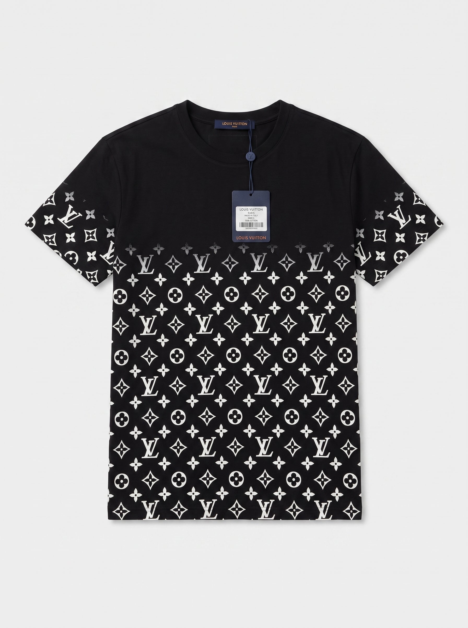 Camiseta "LV" Monograma Degrade