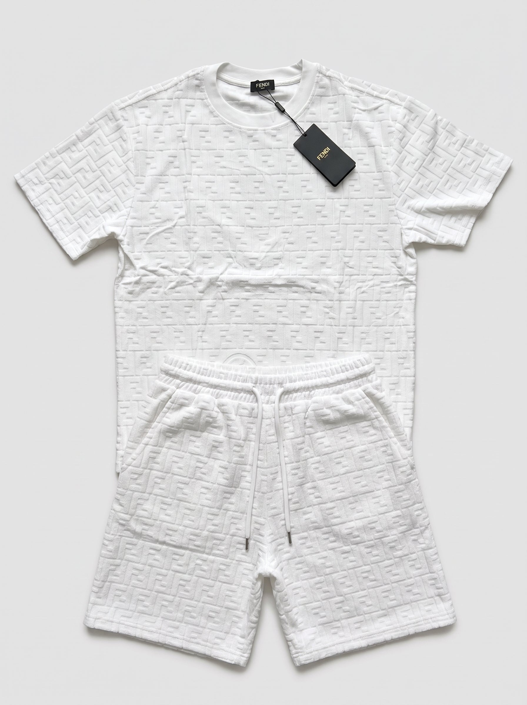 Conjunto "Fendi" Branco