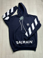 Moletom "BALMAIN" Azul Marinho Limited