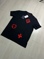Camiseta "LV" Monograma Red