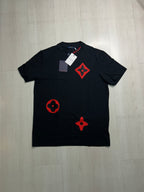 Camiseta "LV" Monograma Red