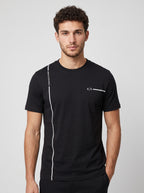 Camiseta "AX" Preta