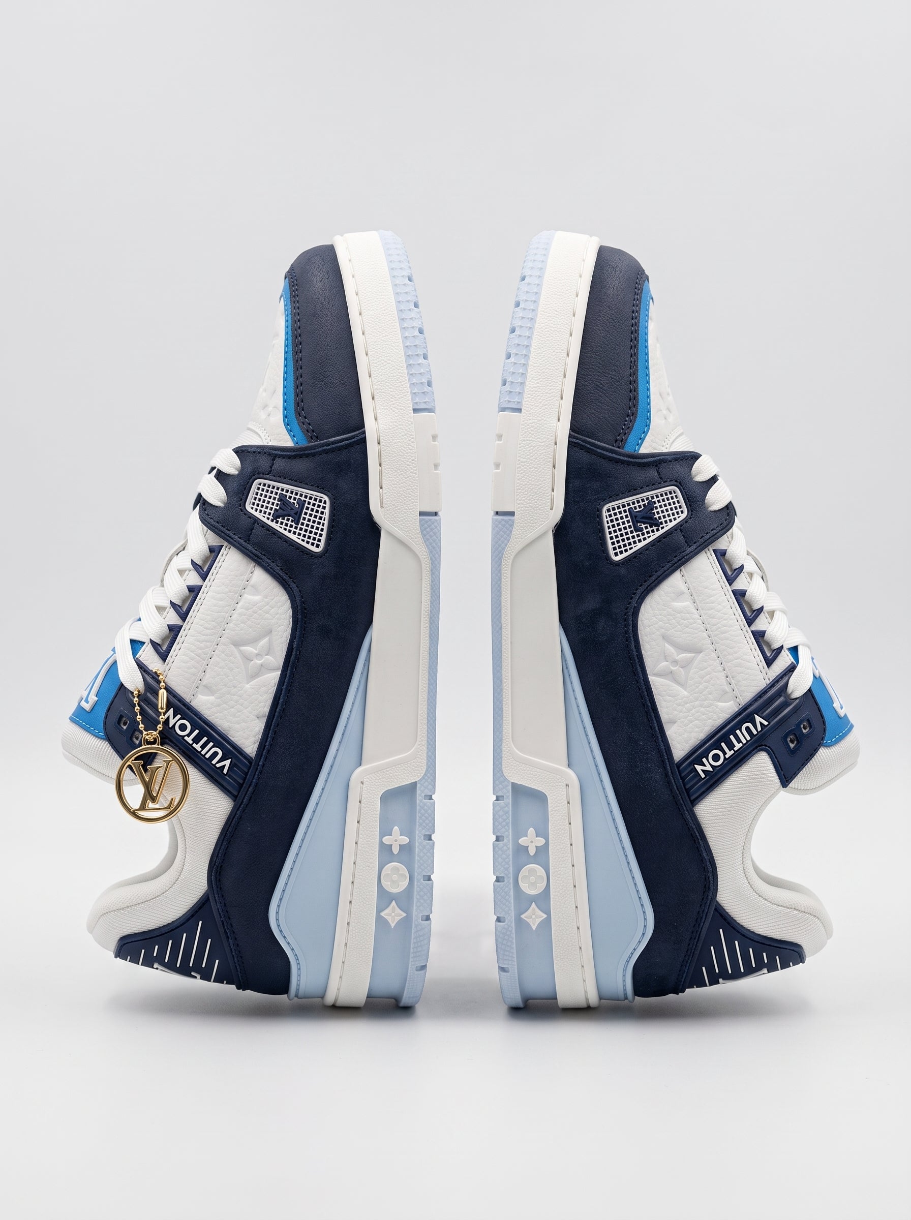 Tênis "LV" Trainer Azul Marinho
