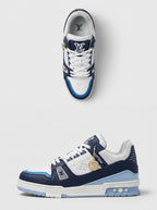 Tênis "LV" Trainer Azul Marinho